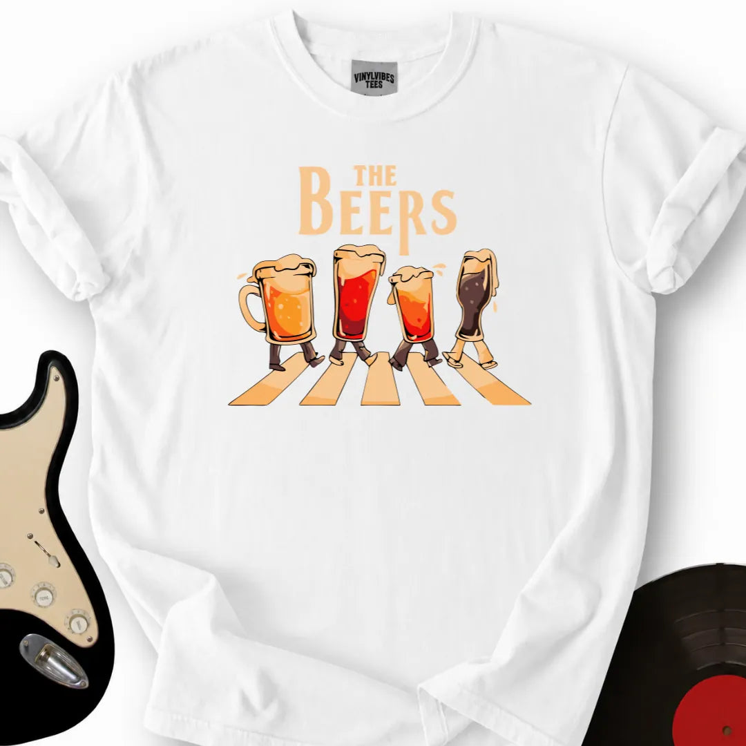 Printify T-Shirt White / S The Beers T-Shirt