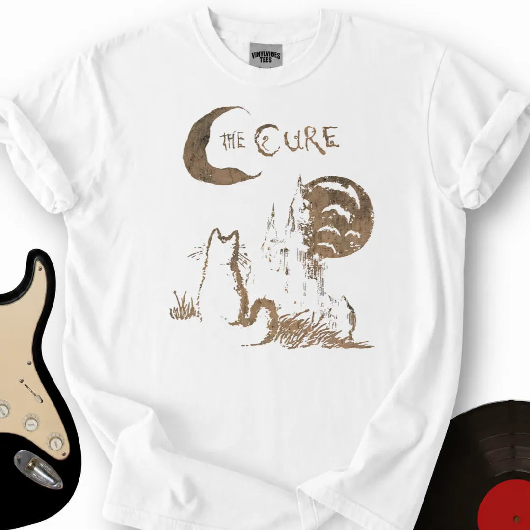 Printify T-Shirt White / S The Cure T-Shirt