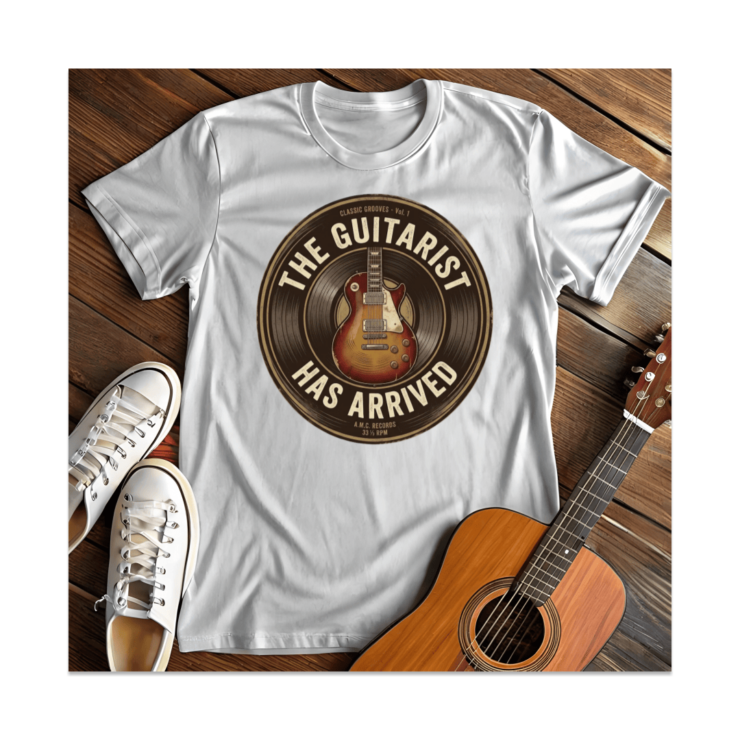 Printify T-Shirt White / S The Guitarist Has Arrived T-Shirt