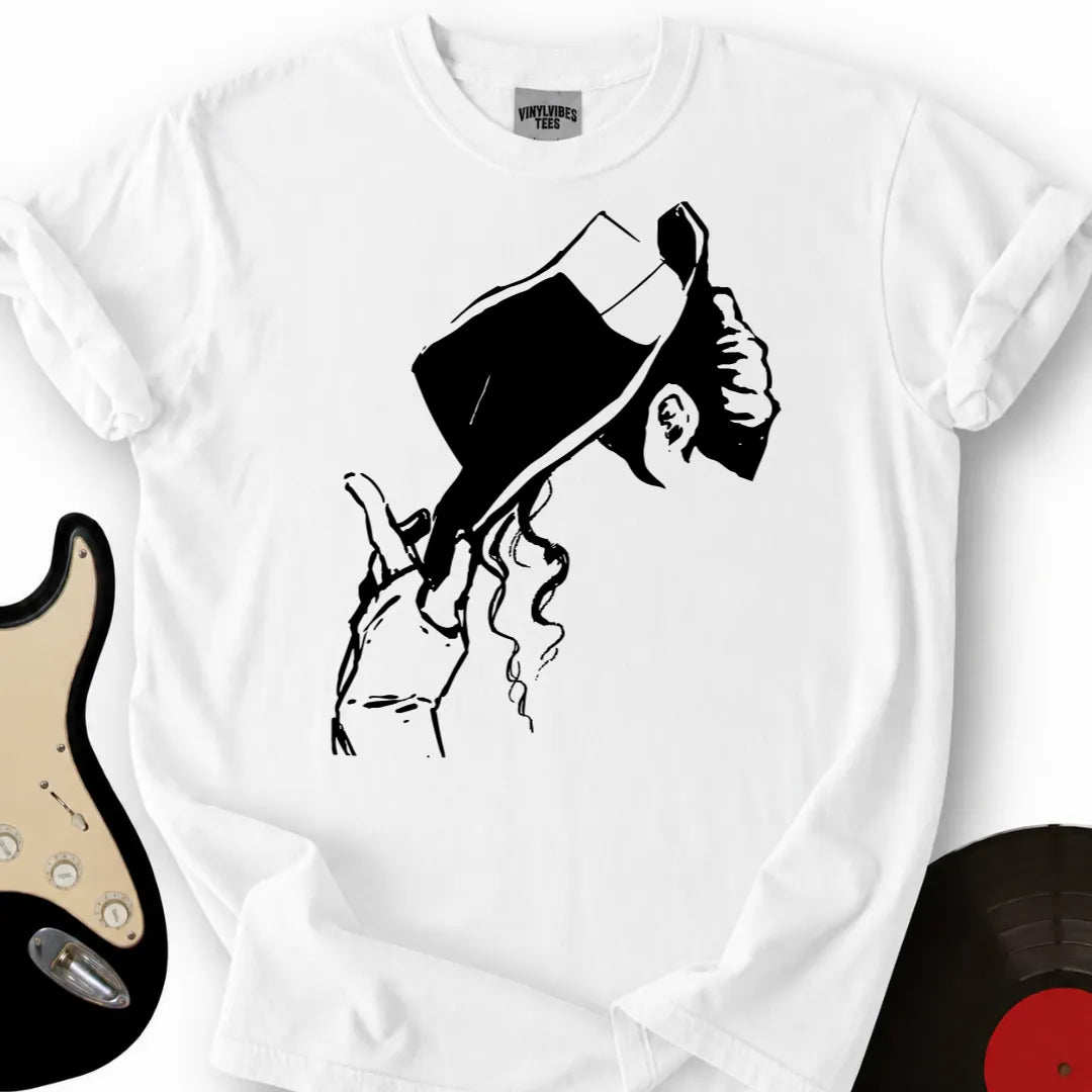 Printify T-Shirt White / S The Hat Tip T-Shirt