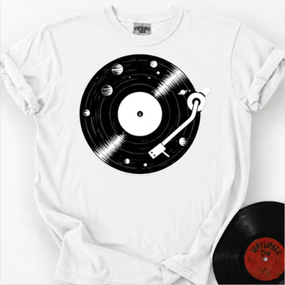 Printify T-Shirt White / S The Space Disco Premium T-Shirt
