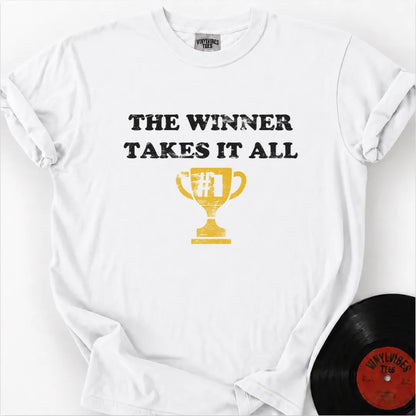 Printify T-Shirt White / S The Winner Premium T-Shirt