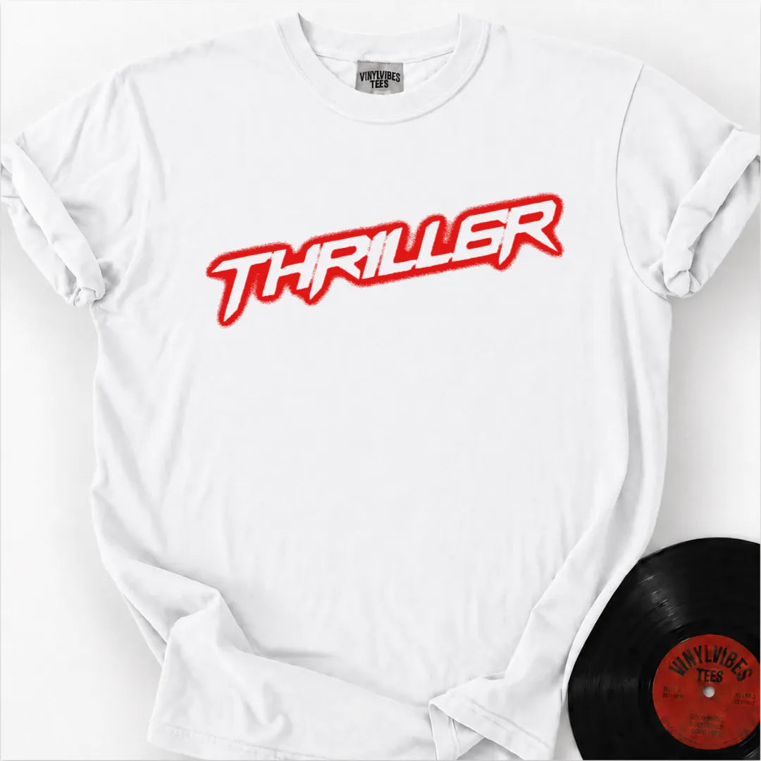 Printify T-Shirt White / S Thriller Premium T-Shirt