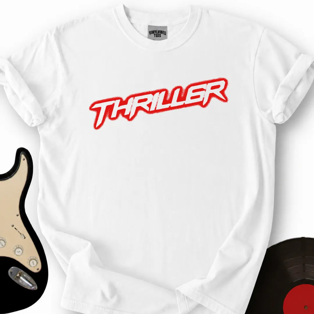 Printify T-Shirt White / S Thriller T-Shirt