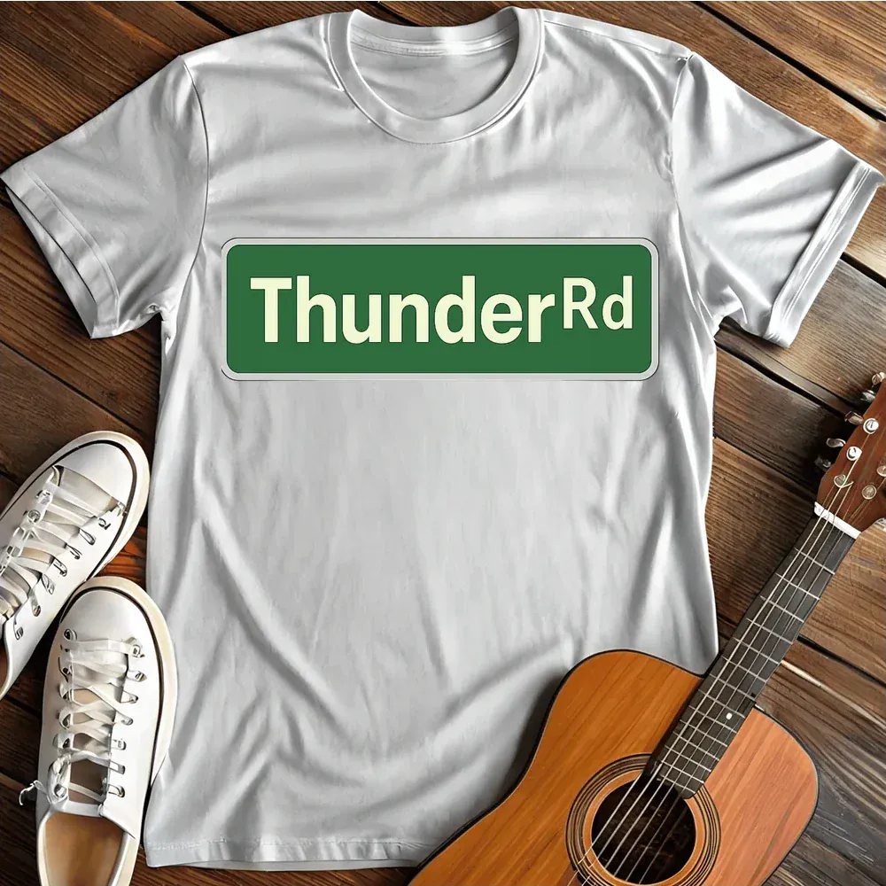 Printify T-Shirt White / S Thunder Rd T Shirt