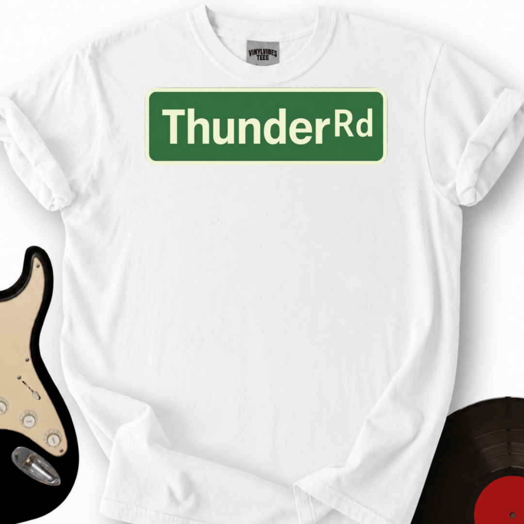 Printify T-Shirt White / S Thunder Rd T -Shirt