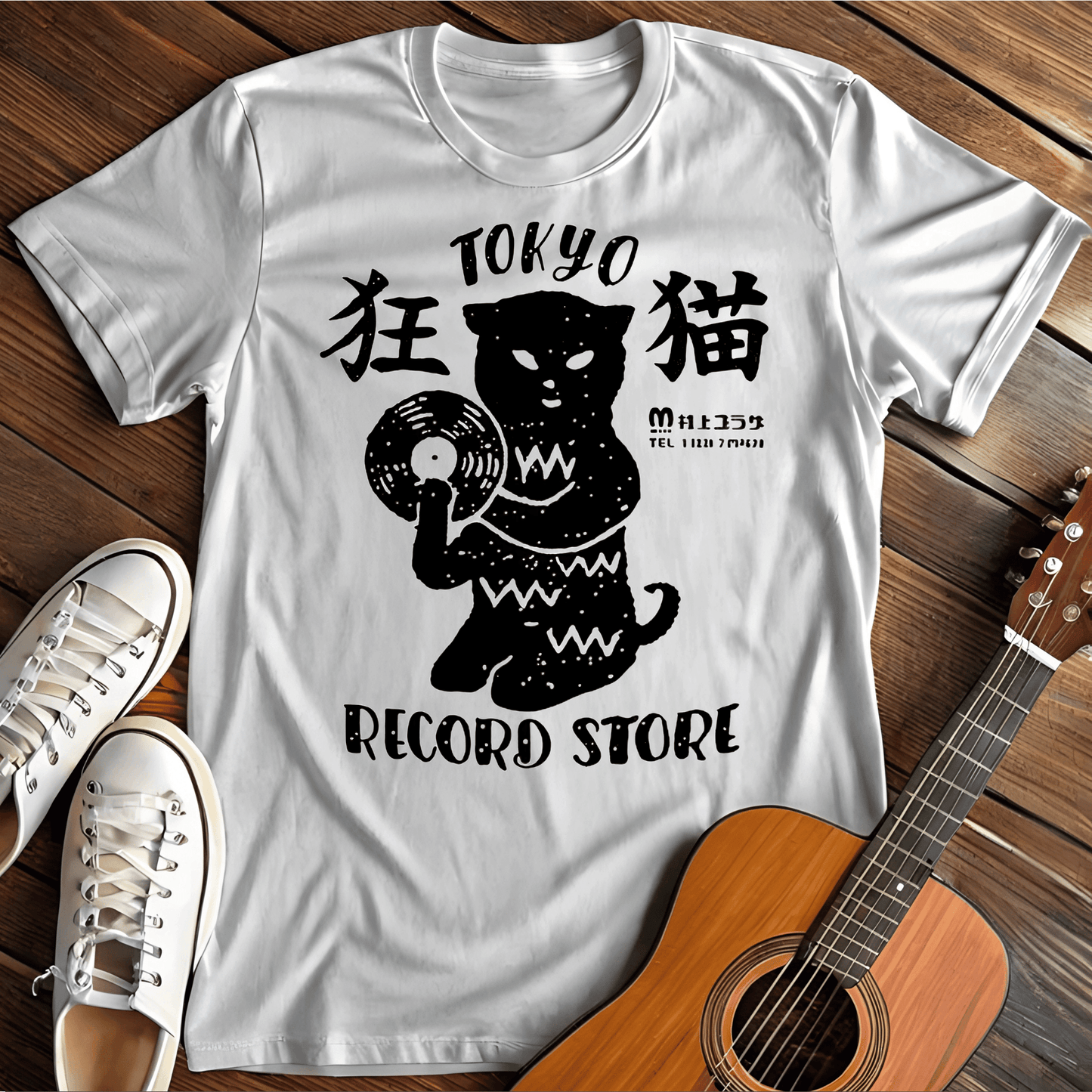 ⭐️⭐️⭐️⭐️⭐️ T-Shirt White / S Tokyo Record Store T-Shirt