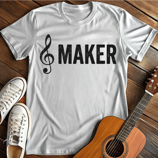 Printify T-Shirt White / S Treble Maker T Shirt
