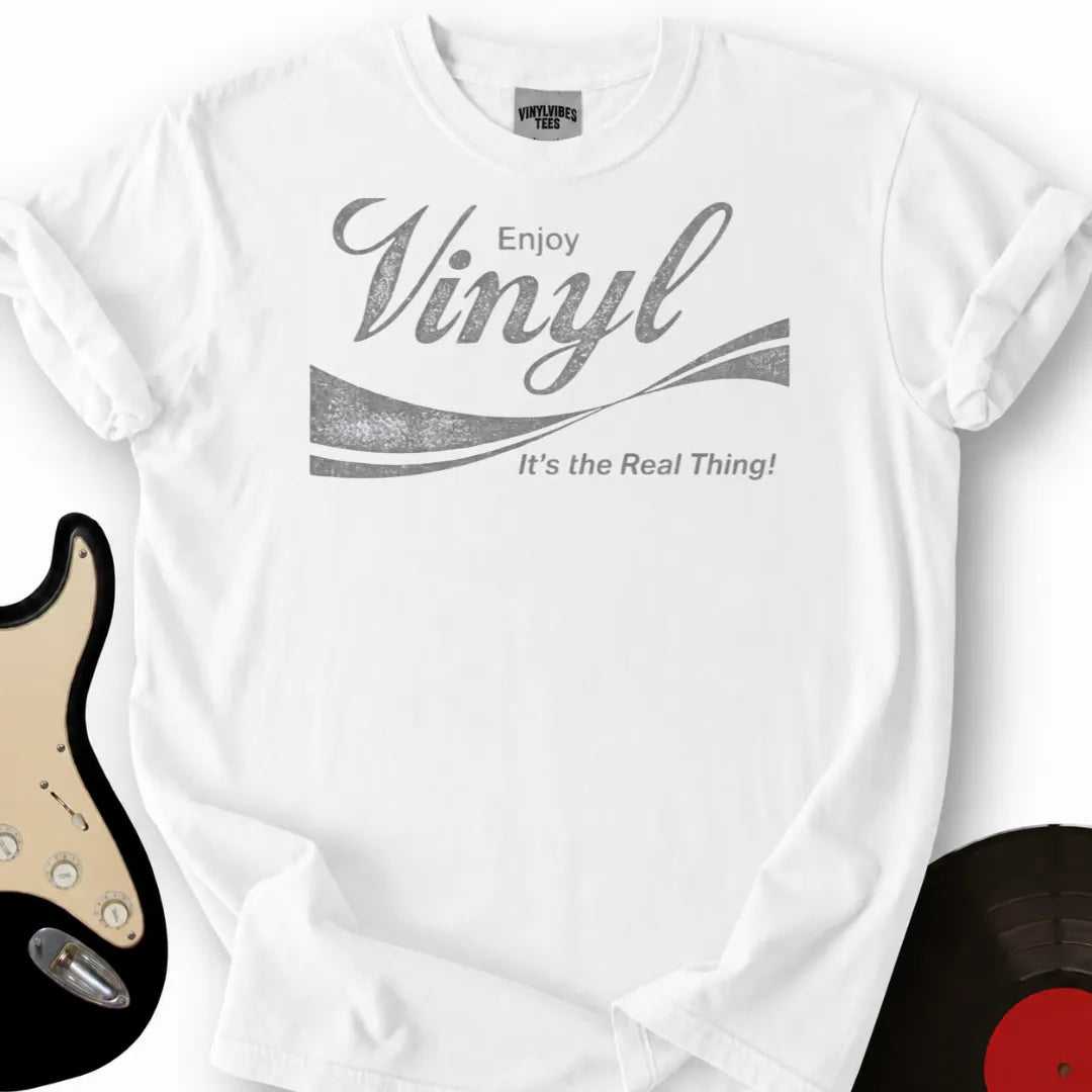 Printify T-Shirt White / S Vinyl Coke T-Shirt