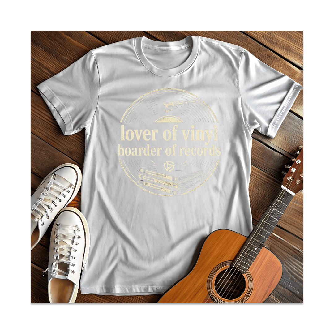 Printify T-Shirt White / S Vinyl Hoarder T-Shirt