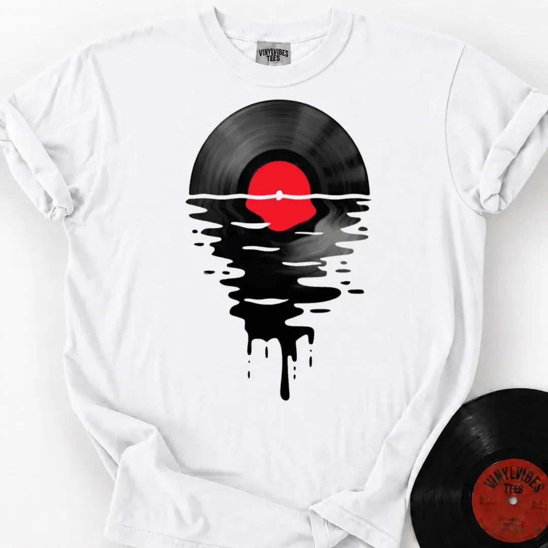Printify T-Shirt White / S Vinyl Sunsetter Premium T-Shirt