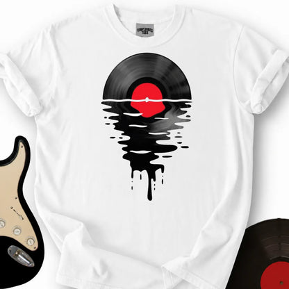 Printify T-Shirt White / S Vinyl Sunsetter T-Shirt