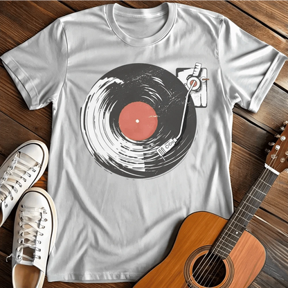 Printify T-Shirt White / S Vinyl Wave T Shirt