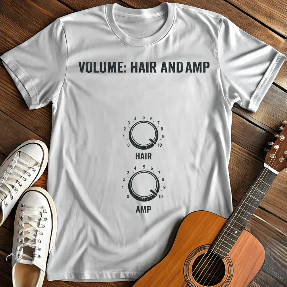 Printify T-Shirt White / S Volume Hair And Amp T Shirt