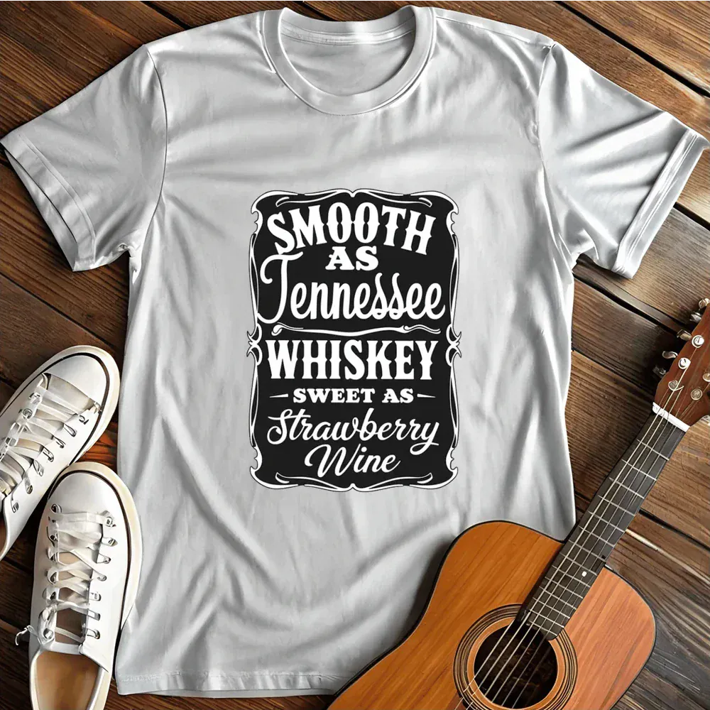 Printify T-Shirt White / S Whiskey T Shirt