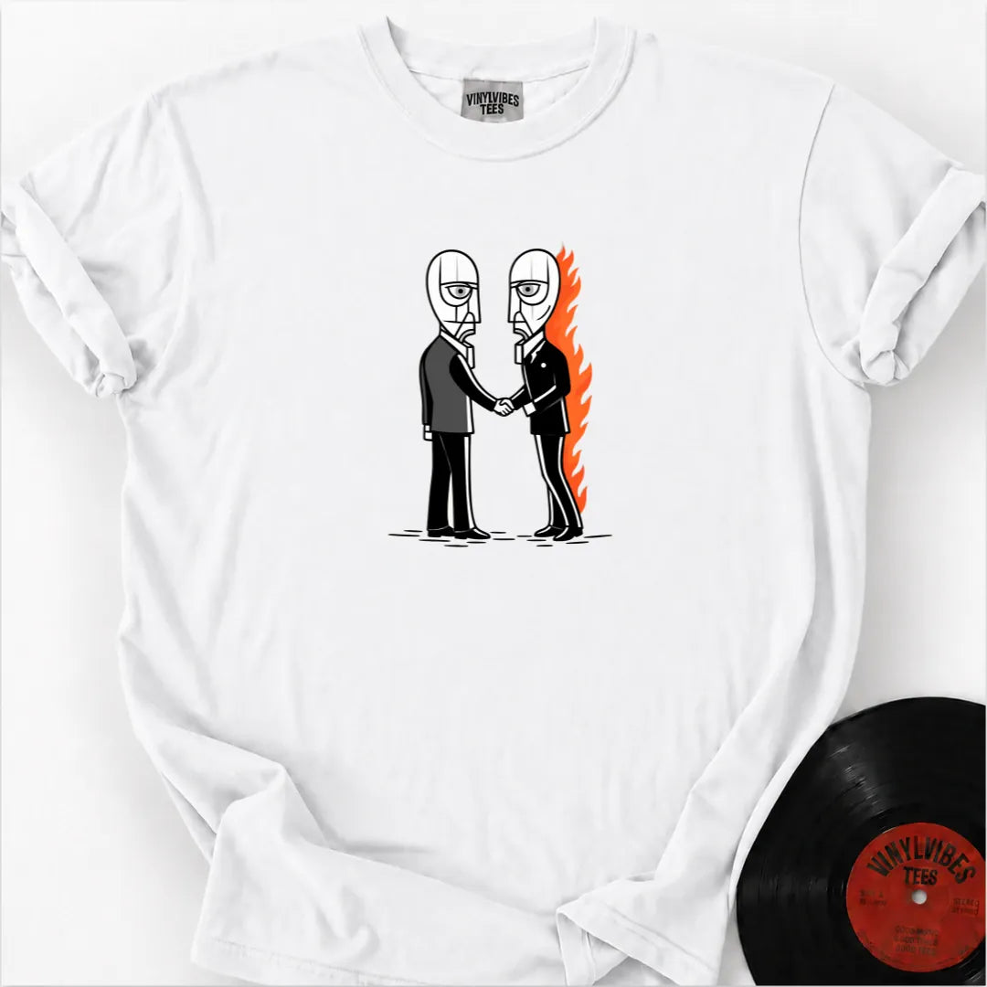 Printify T-Shirt White / S Wish You Were Here Premium T-Shirt