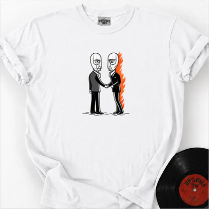 Printify T-Shirt White / S Wish You Were Here Premium T-Shirt
