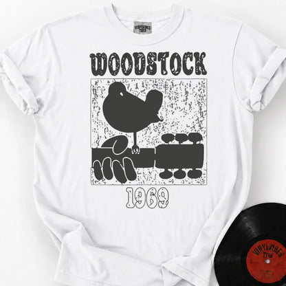 Printify T-Shirt White / S Woodstock Premium T-Shirt