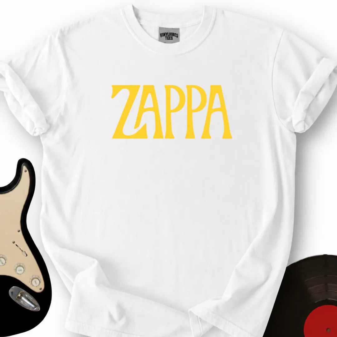 Printify T-Shirt White / S Zappa T-Shirt